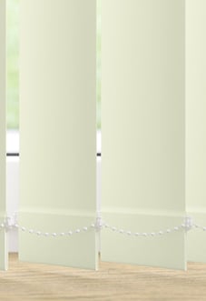 Trinity (Blackout), Ivory - Vertical Blind Slats
